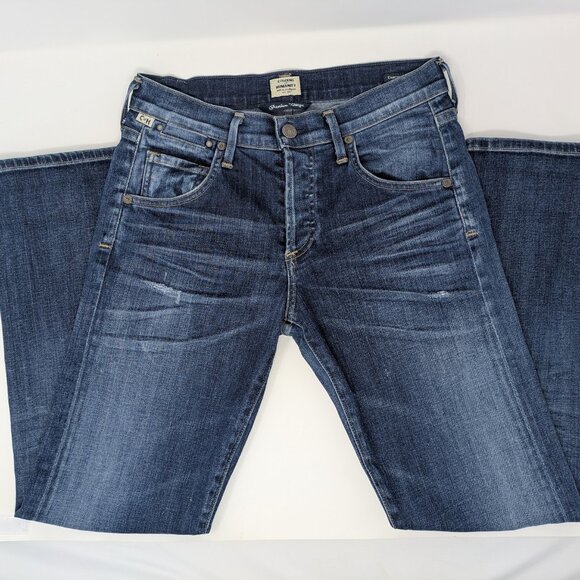 Citizens of Humanity Emerson Slim Boyfriend Jeans Women’s 24 Blue Premium Denim - Picture 4 of 11